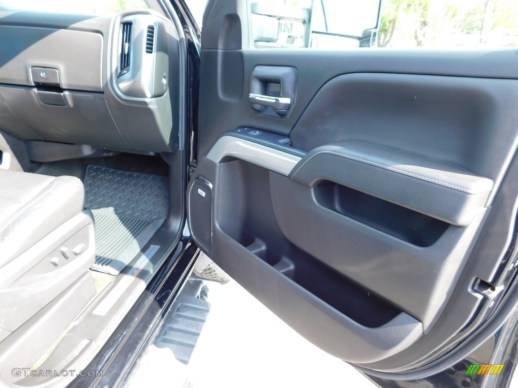 2018 Silverado 3500HD LTZ Crew Cab 4x4 - Black / Jet Black photo #50