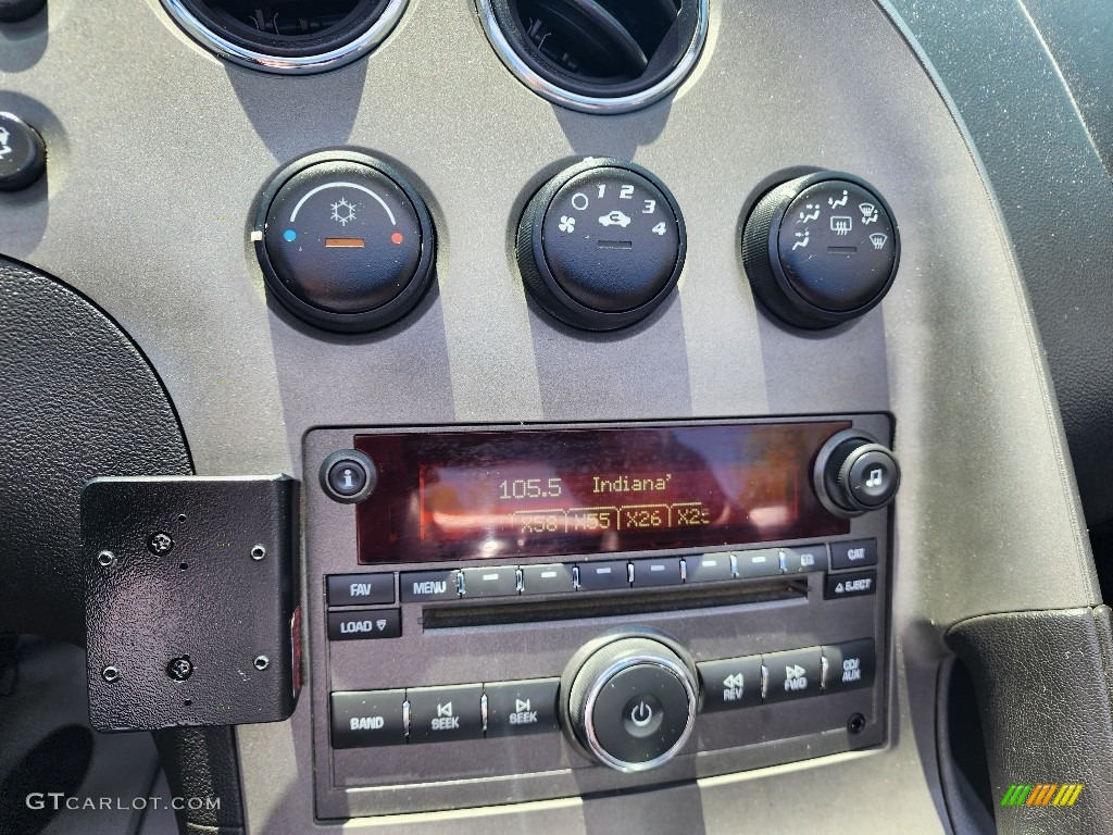 2008 Solstice GXP Roadster - Mysterious Black / Ebony photo #17
