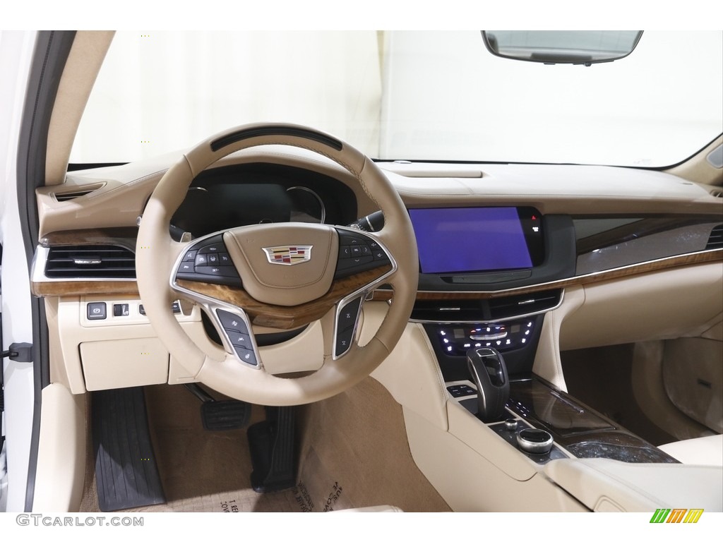 2020 Cadillac CT6 Platinum AWD Very Light Cashmere/Maple Sugar Dashboard Photo #146100396