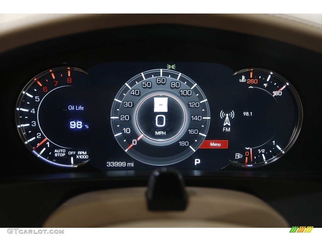 2020 Cadillac CT6 Platinum AWD Gauges Photos