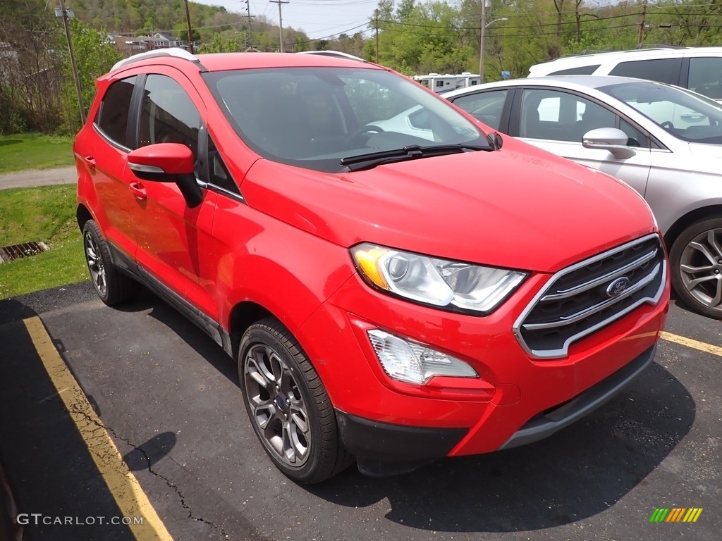 2019 EcoSport Titanium 4WD - Race Red / Ebony Black photo #3