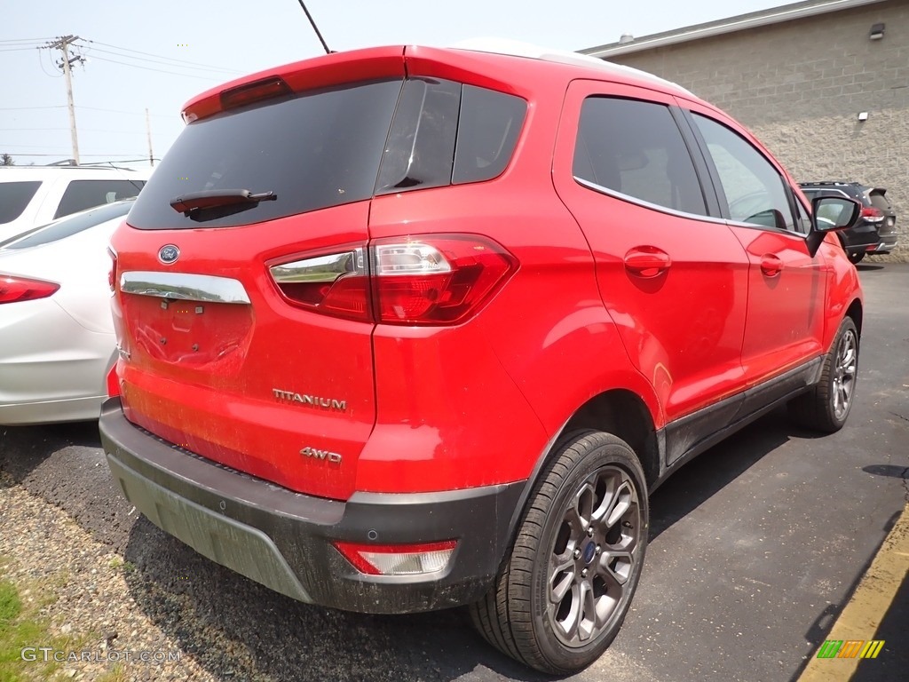 2019 EcoSport Titanium 4WD - Race Red / Ebony Black photo #4