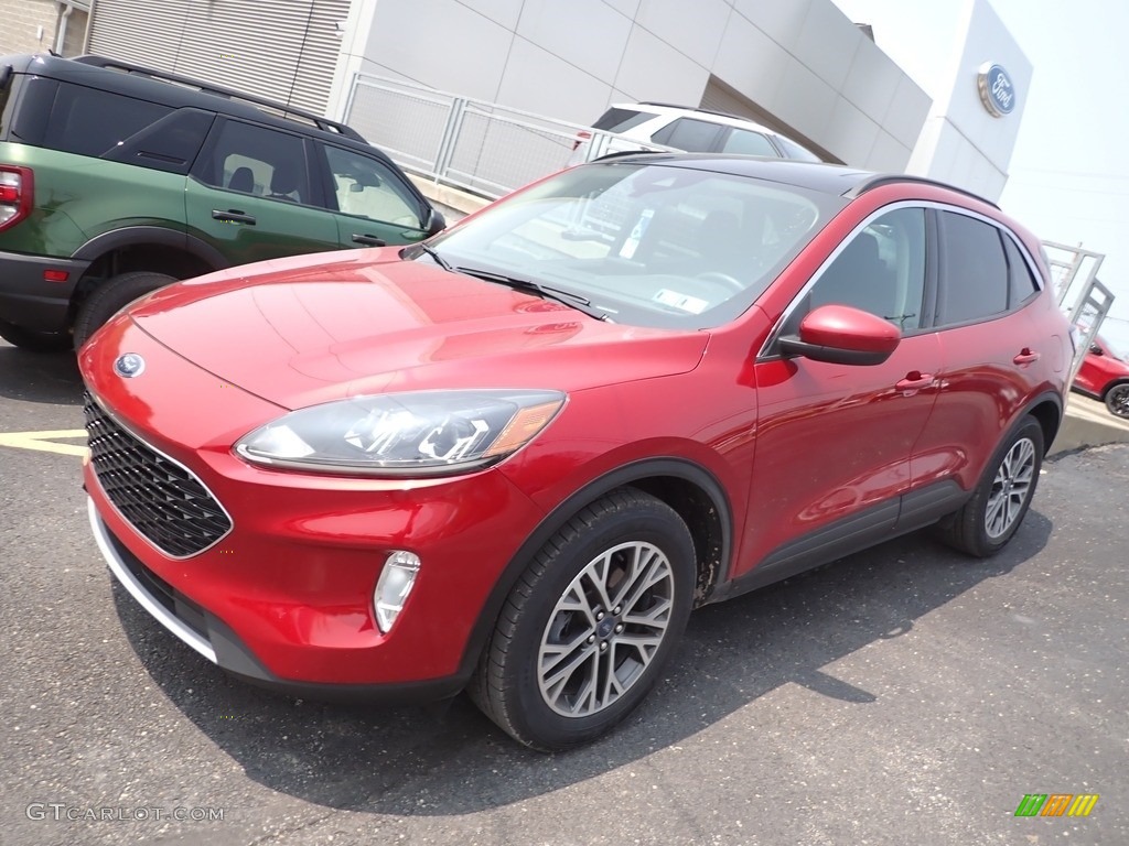 Rapid Red Metallic Ford Escape