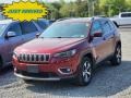 2019 Velvet Red Pearl Jeep Cherokee Limited 4x4 #146097758