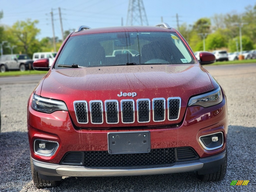 2019 Cherokee Limited 4x4 - Velvet Red Pearl / Black photo #2