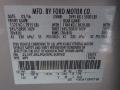 UX: Ingot Silver 2016 Lincoln MKX Reserve FWD Color Code
