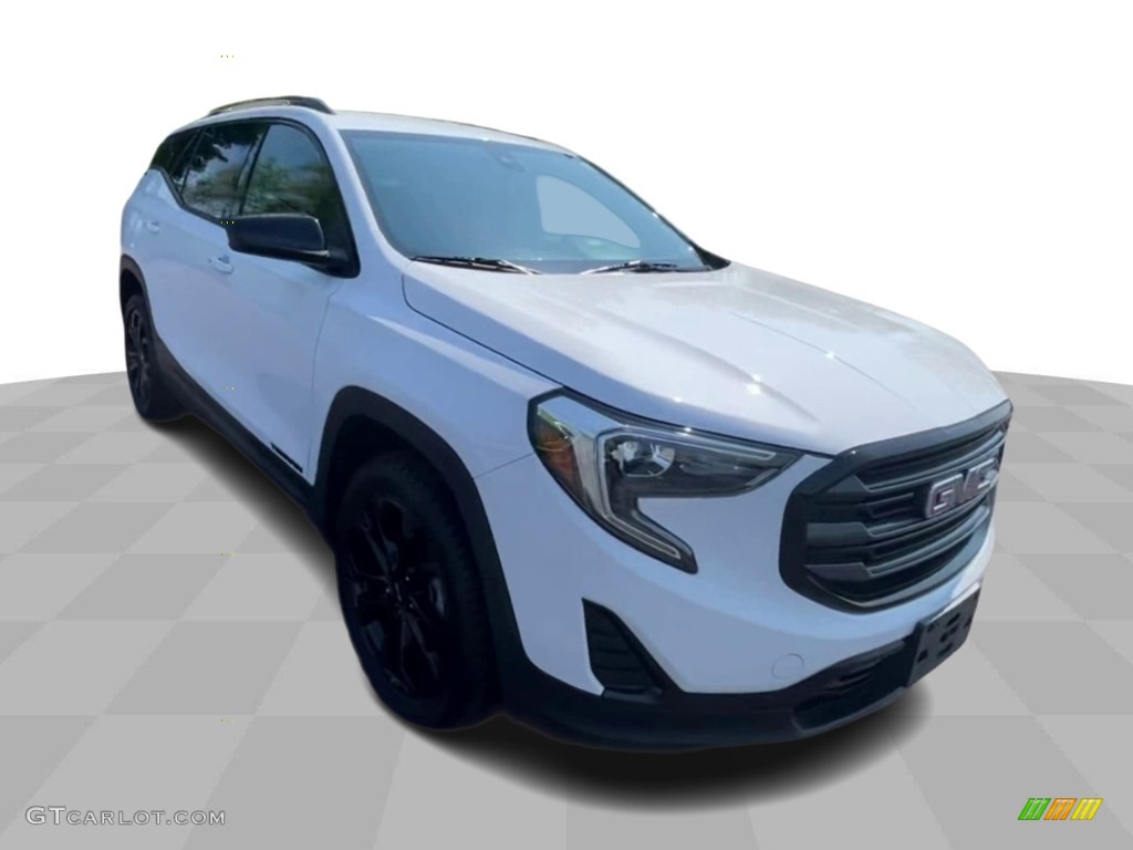 2020 Terrain SLE AWD - Summit White / Jet Black photo #2