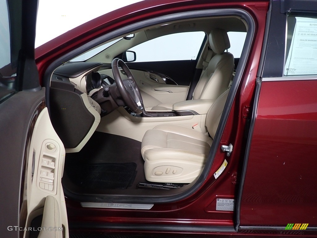 2014 LaCrosse Leather - Crystal Red Tintcoat / Light Neutral photo #21