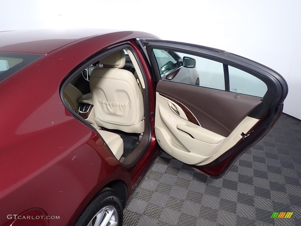 2014 LaCrosse Leather - Crystal Red Tintcoat / Light Neutral photo #35