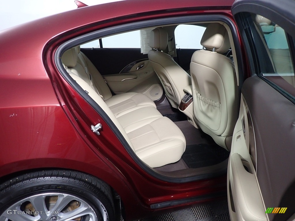 2014 LaCrosse Leather - Crystal Red Tintcoat / Light Neutral photo #36