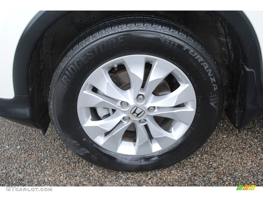 2013 CR-V EX-L - White Diamond Pearl / Beige photo #29