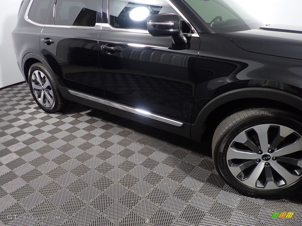 2021 Telluride EX AWD - Ebony Black / Black photo #6