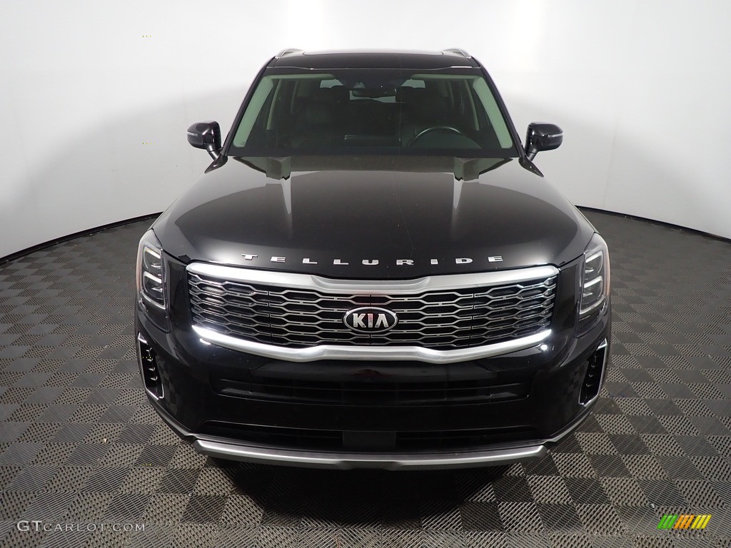 2021 Telluride EX AWD - Ebony Black / Black photo #7