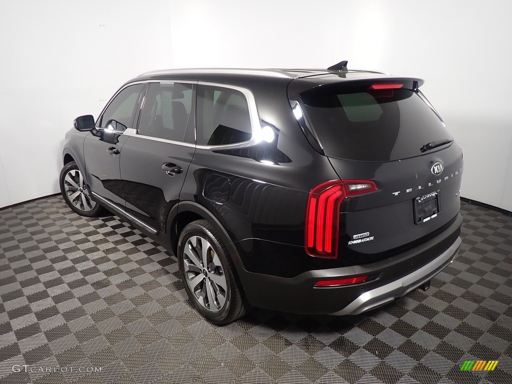 2021 Telluride EX AWD - Ebony Black / Black photo #14