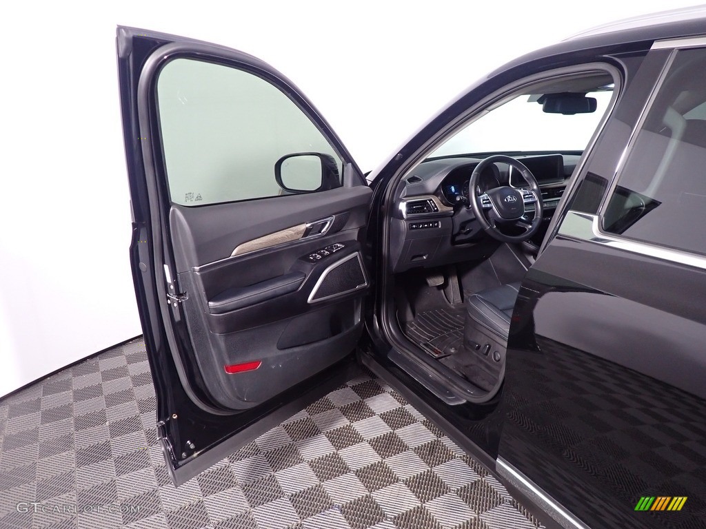 2021 Telluride EX AWD - Ebony Black / Black photo #21