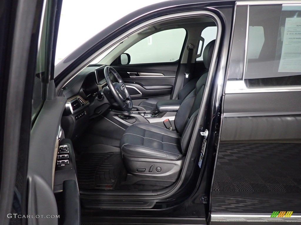 2021 Telluride EX AWD - Ebony Black / Black photo #23