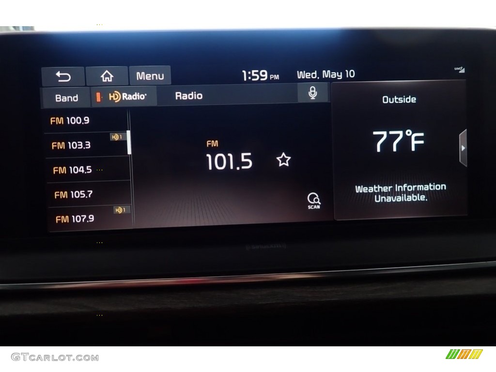 2021 Telluride EX AWD - Ebony Black / Black photo #27
