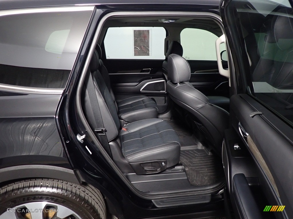 2021 Telluride EX AWD - Ebony Black / Black photo #38