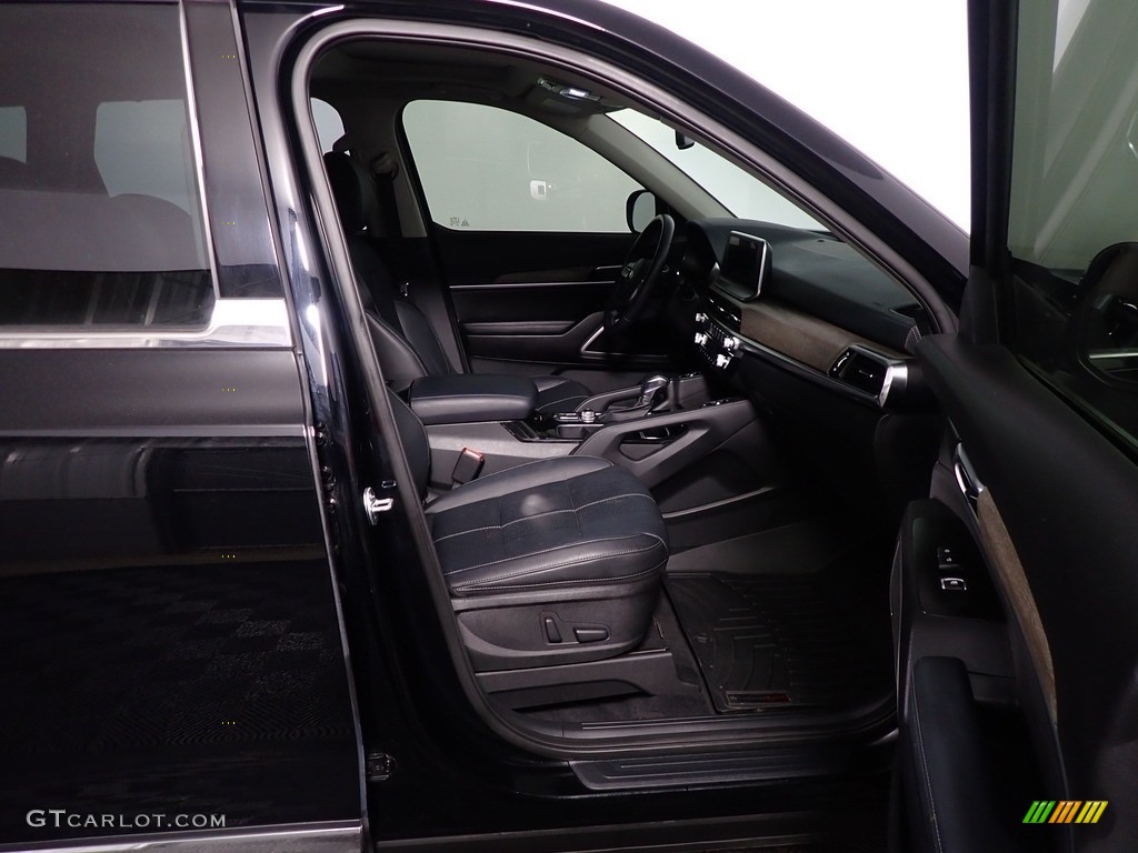 2021 Telluride EX AWD - Ebony Black / Black photo #40