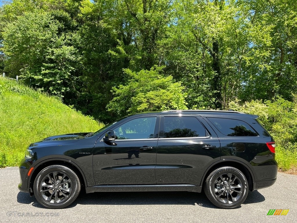 DB Black 2023 Dodge Durango R/T Blacktop AWD Exterior Photo #146104000