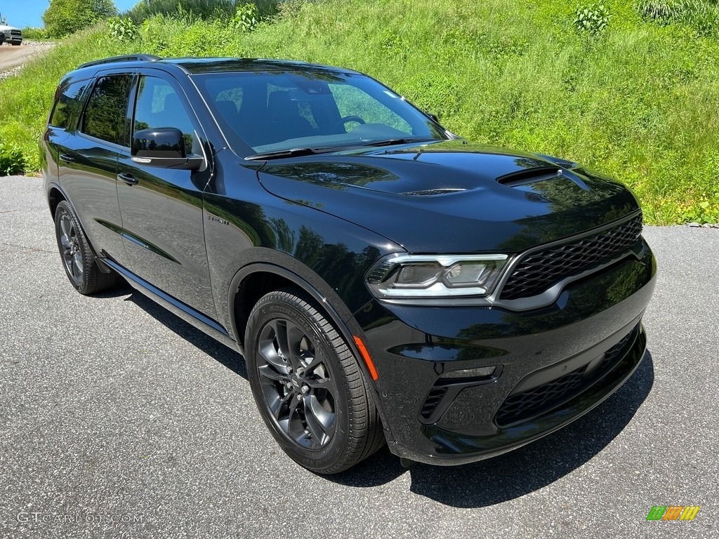 DB Black 2023 Dodge Durango R/T Blacktop AWD Exterior Photo #146104072