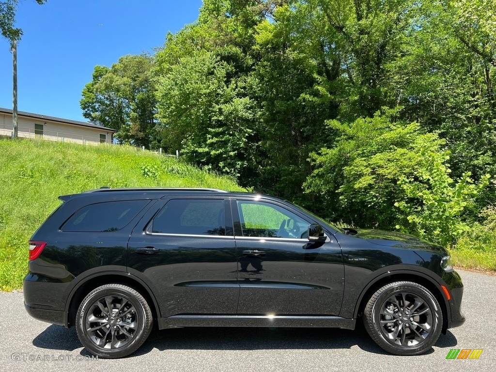 DB Black 2023 Dodge Durango R/T Blacktop AWD Exterior Photo #146104099
