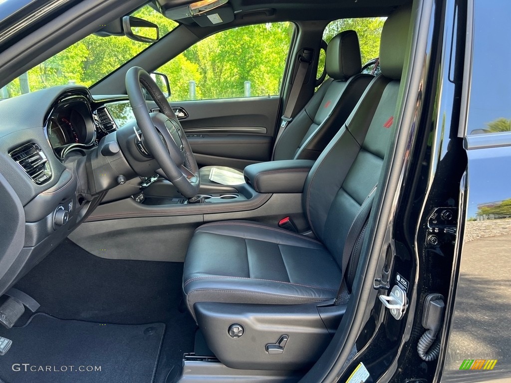 2023 Dodge Durango R/T Blacktop AWD Front Seat Photo #146104215