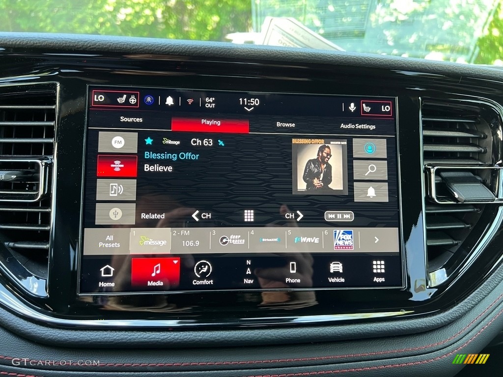 2023 Dodge Durango R/T Blacktop AWD Controls Photo #146104516