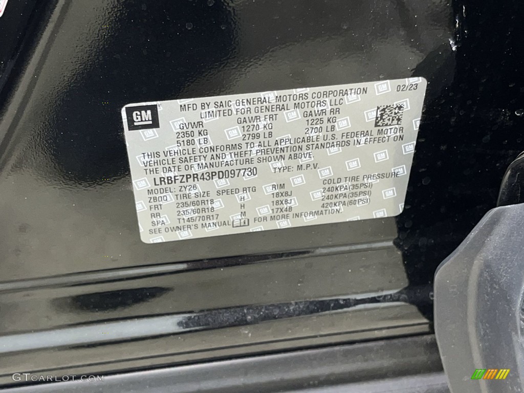 2023 Envision Essence AWD - Ebony Twilight Metallic / Ebony photo #31