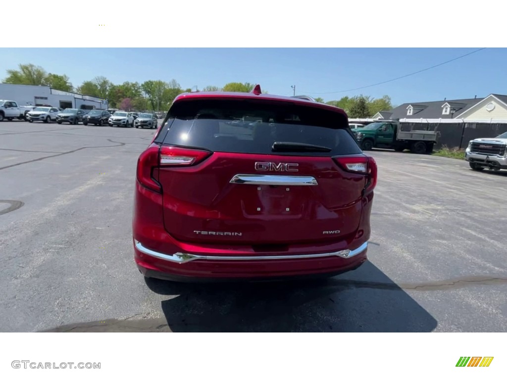 2023 Terrain Denali AWD - Volcanic Red Tintcoat / Light Platinum/Dark Galvanized photo #7