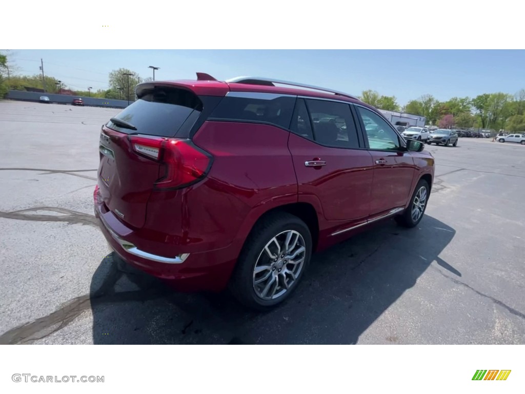 2023 Terrain Denali AWD - Volcanic Red Tintcoat / Light Platinum/Dark Galvanized photo #8