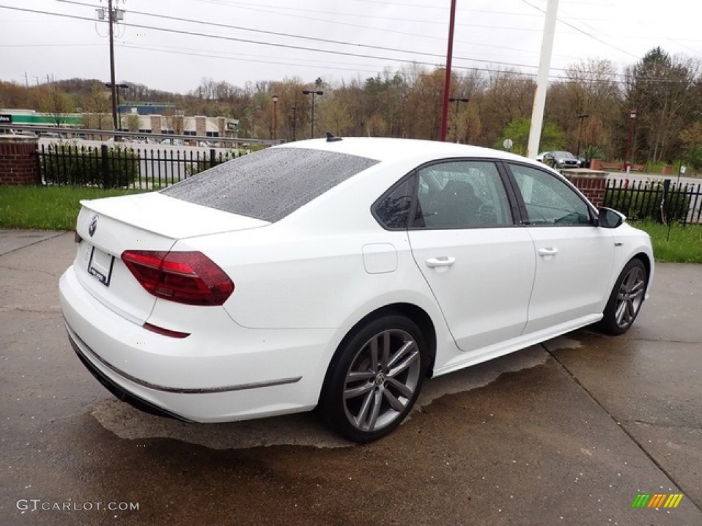 2018 Passat R-Line - Pure White / Titan Black photo #5