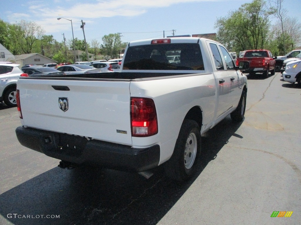 2019 1500 Classic Tradesman Quad Cab - Bright White / Black/Diesel Gray photo #4