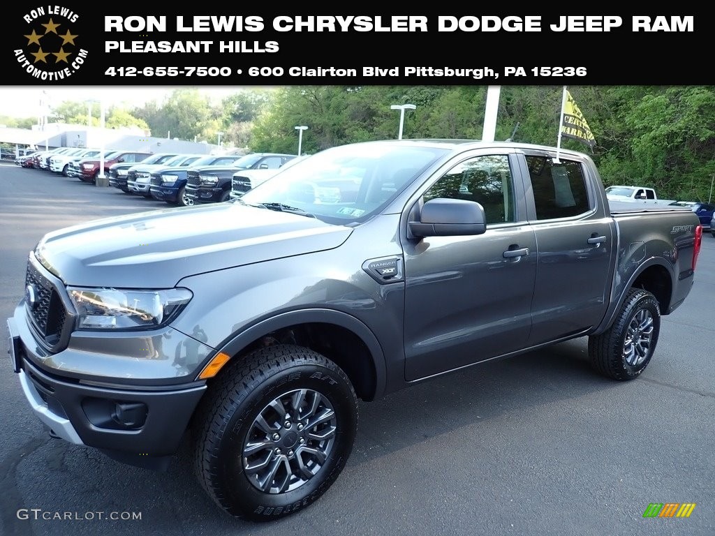 2020 Ranger XLT SuperCrew 4x4 - Magnetic / Ebony photo #1