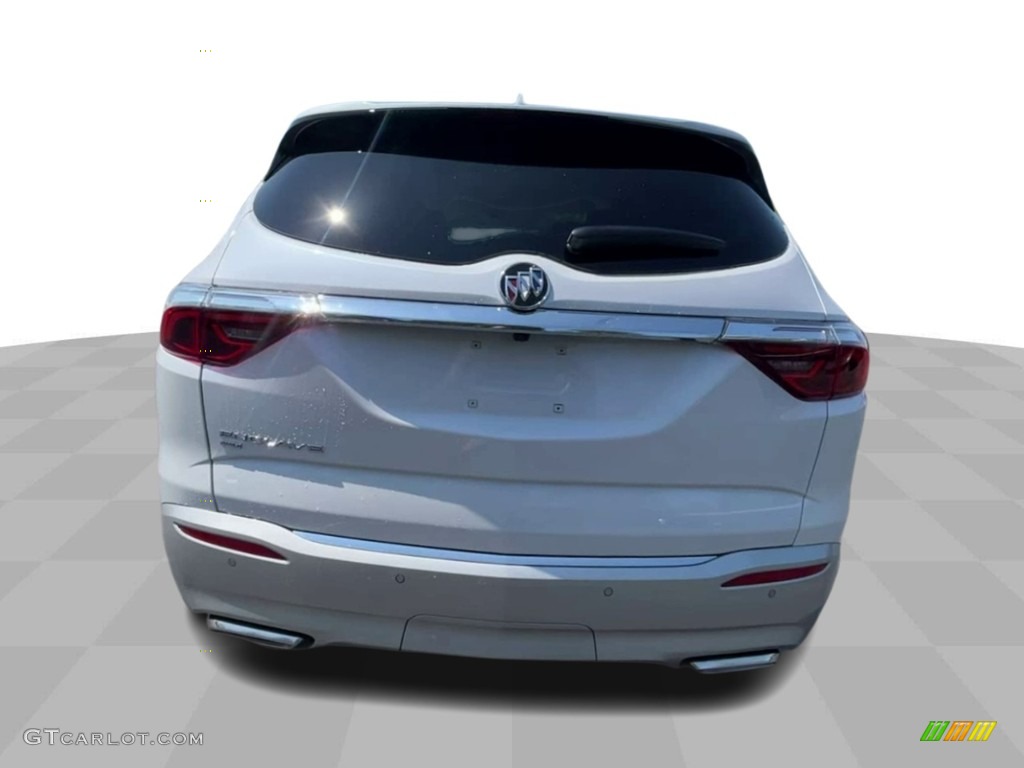 2023 Enclave Essence AWD - White Frost Tricoat / Whisper Beige/Ebony photo #7