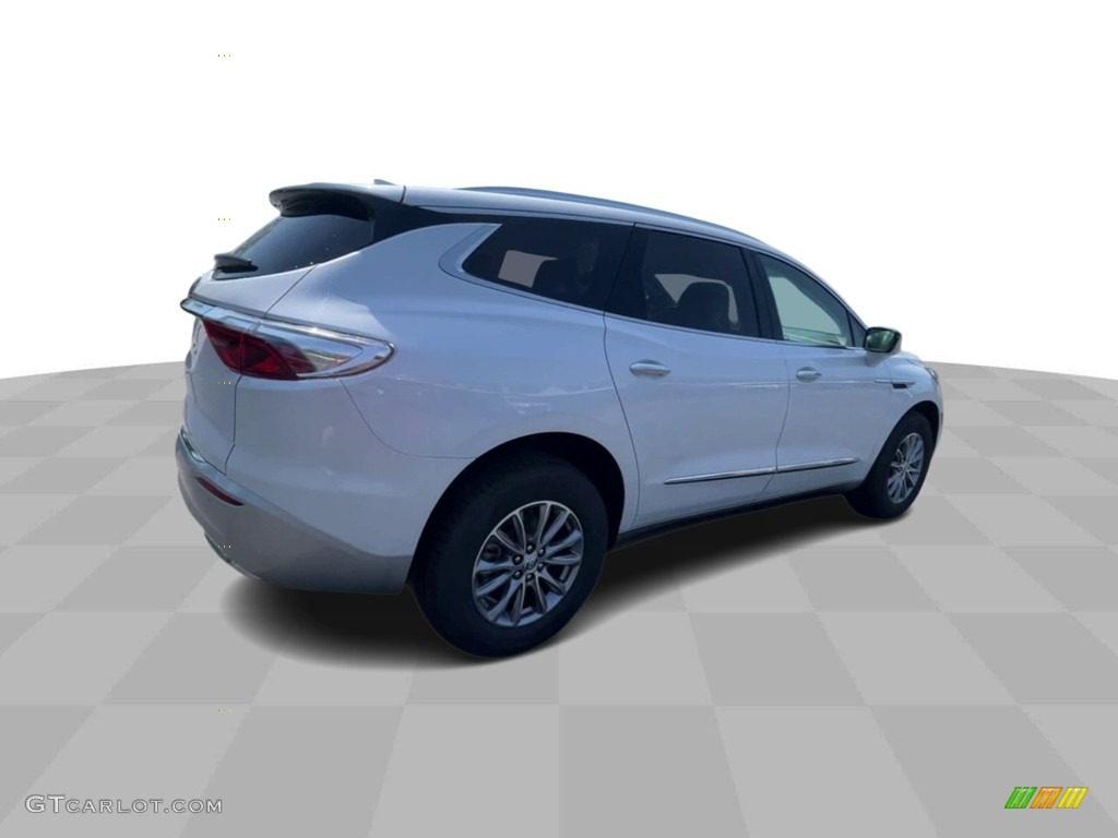 2023 Enclave Essence AWD - White Frost Tricoat / Whisper Beige/Ebony photo #8