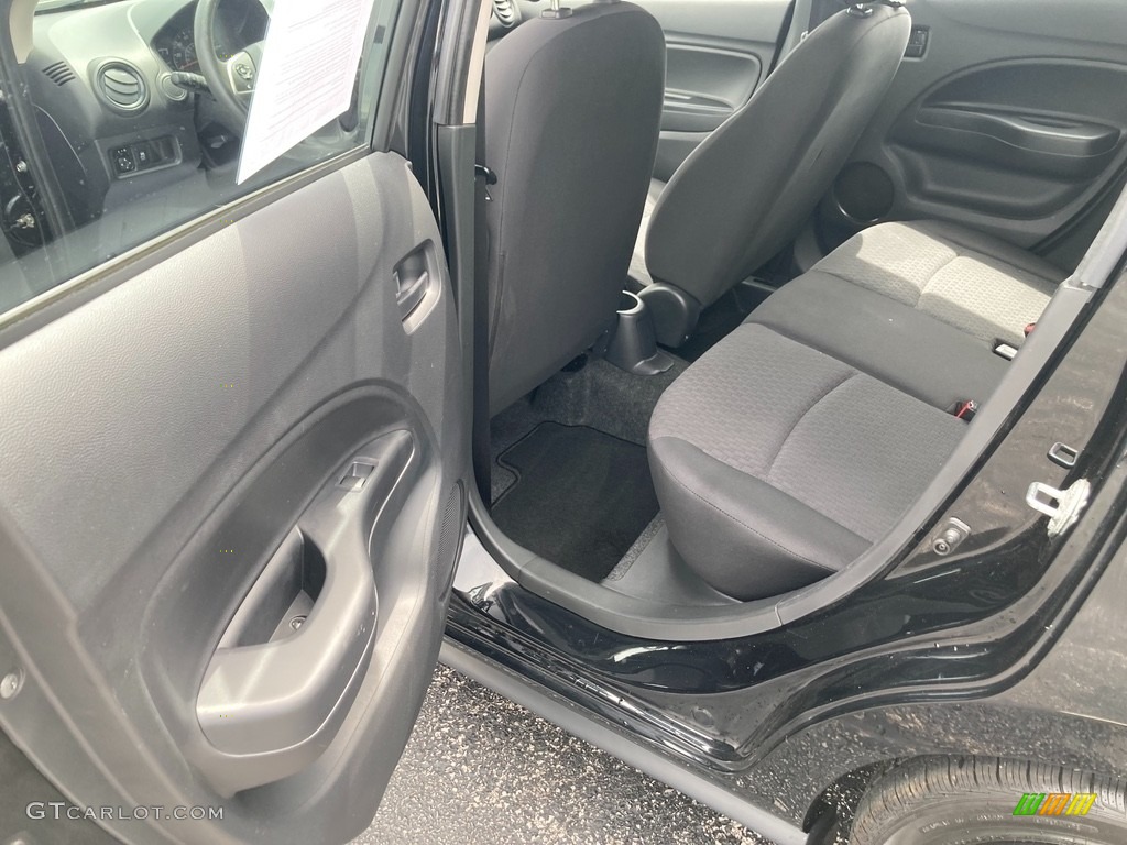 2019 Mitsubishi Mirage LE Rear Seat Photos