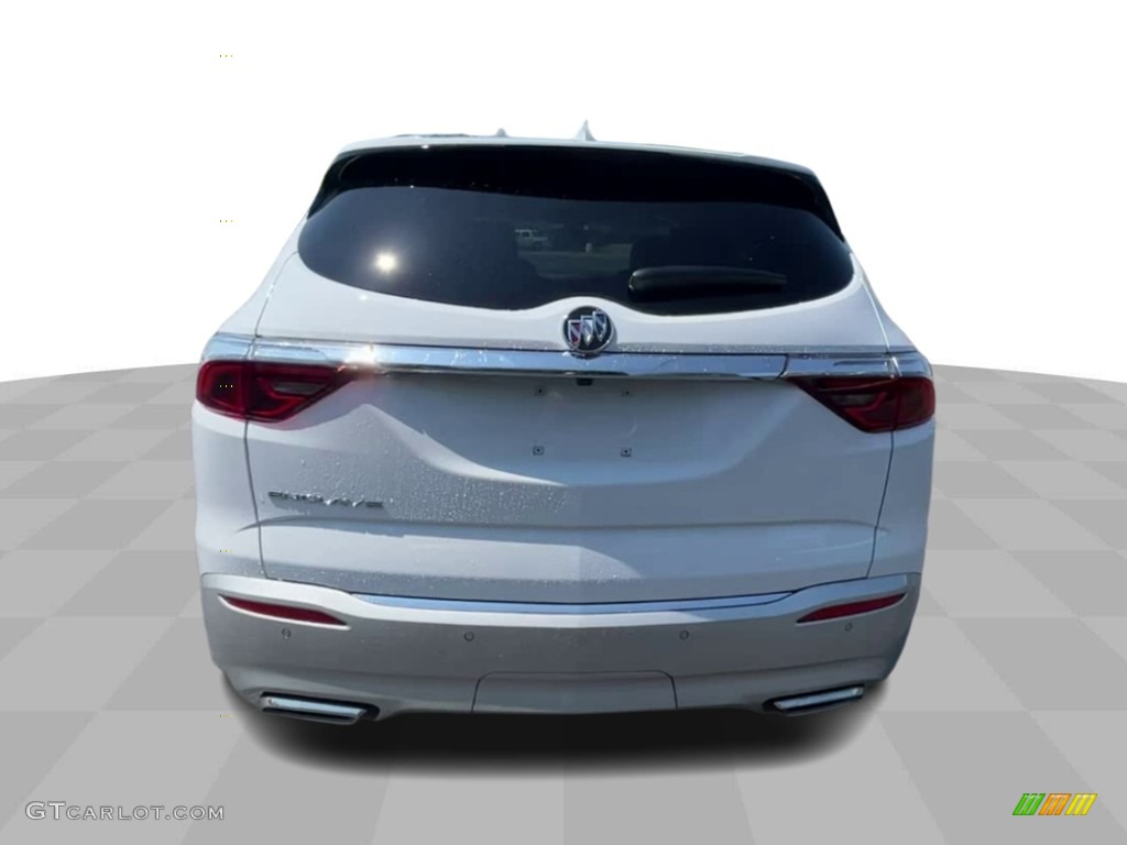 2023 Enclave Essence - Summit White / Dark Galvanized/Ebony photo #7