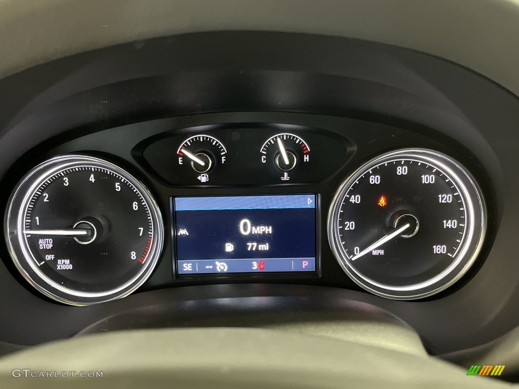 2023 Enclave Essence - Summit White / Dark Galvanized/Ebony photo #11