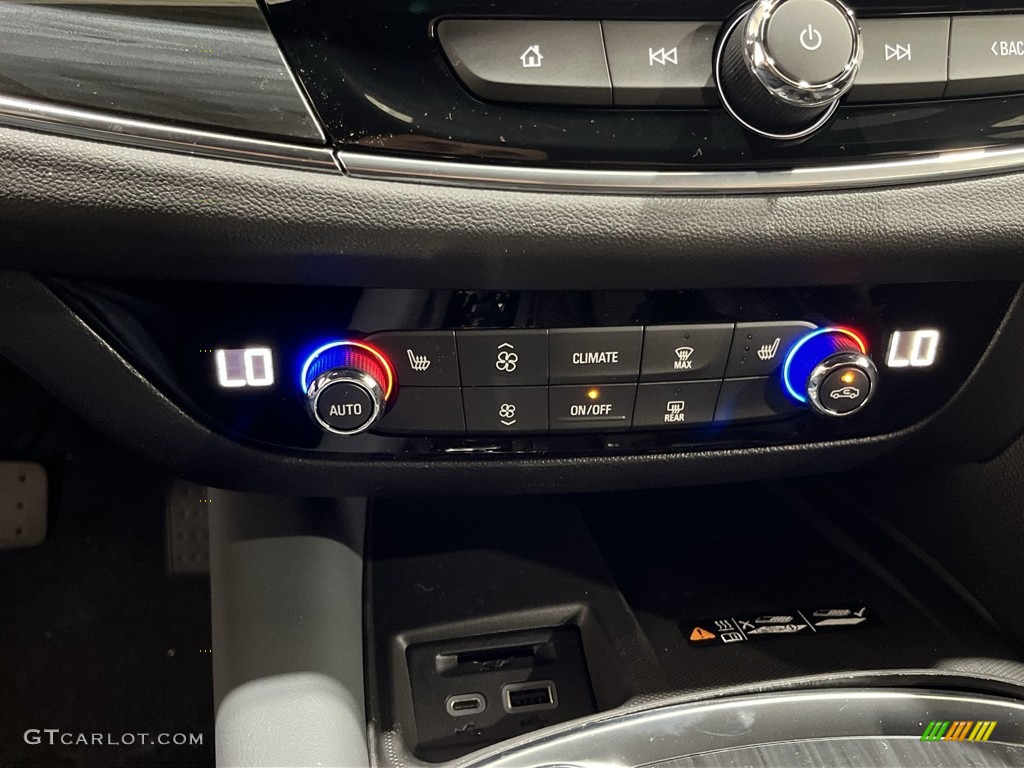 2023 Enclave Essence - Summit White / Dark Galvanized/Ebony photo #17