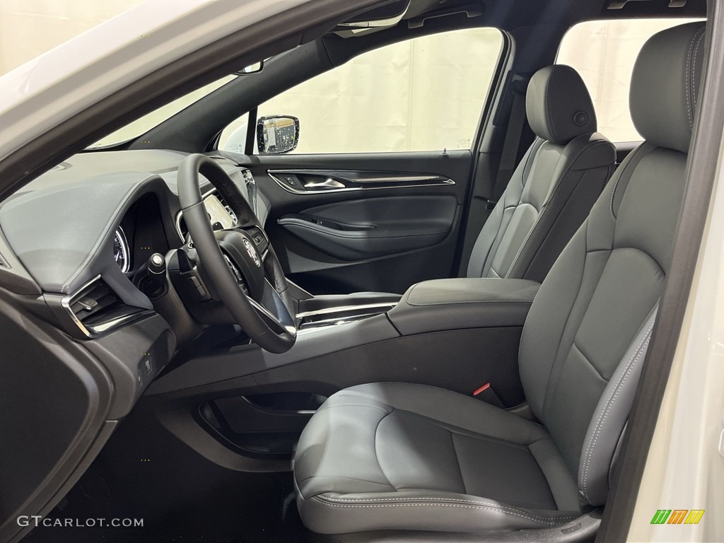 2023 Enclave Essence - Summit White / Dark Galvanized/Ebony photo #18