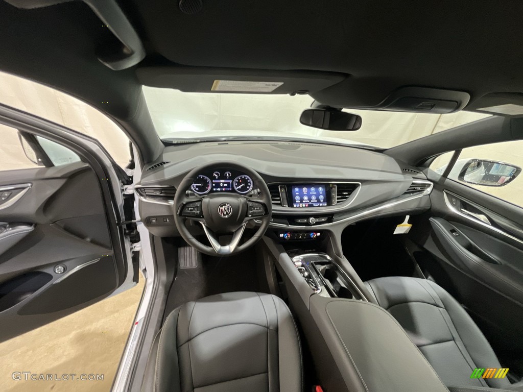 2023 Enclave Essence - Summit White / Dark Galvanized/Ebony photo #19