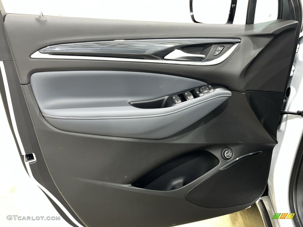 2023 Enclave Essence - Summit White / Dark Galvanized/Ebony photo #21