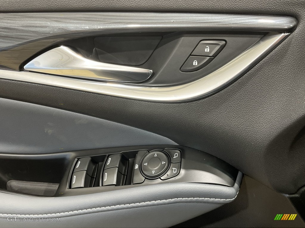 2023 Enclave Essence - Summit White / Dark Galvanized/Ebony photo #22