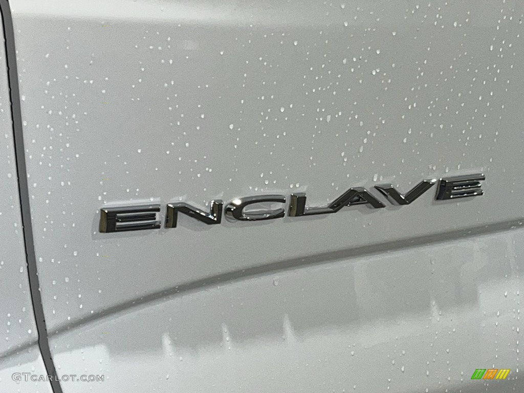 2023 Enclave Essence - Summit White / Dark Galvanized/Ebony photo #30