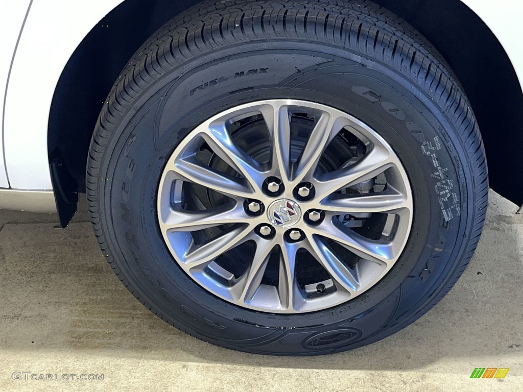 2023 Enclave Essence - Summit White / Dark Galvanized/Ebony photo #31