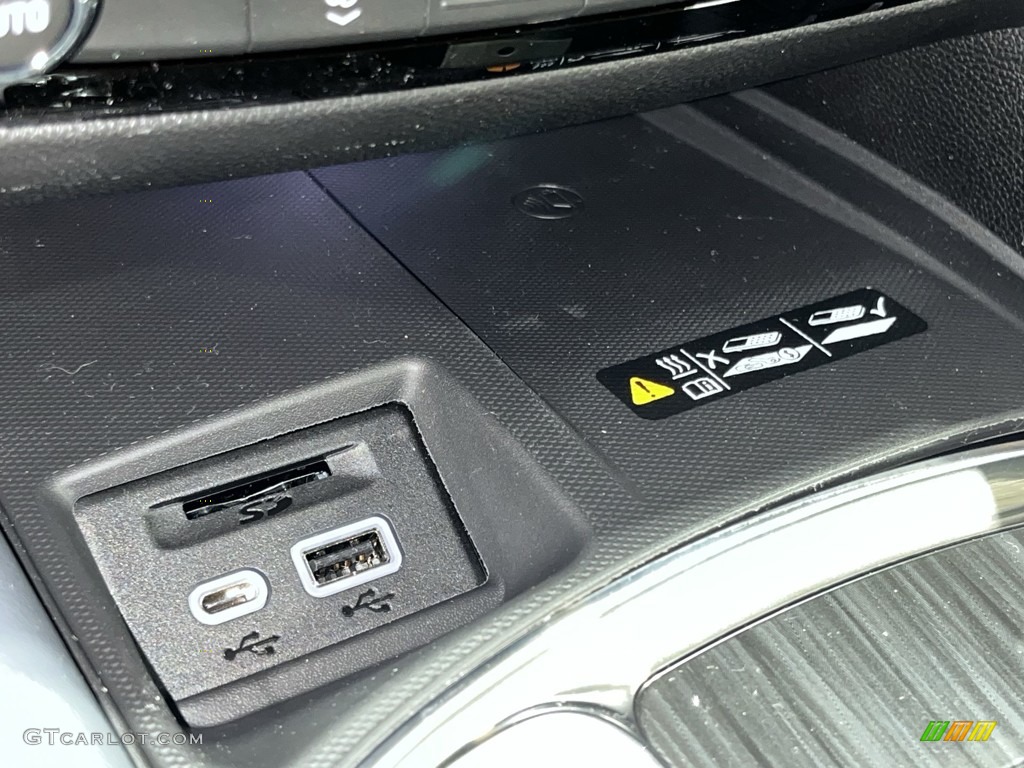 2023 Enclave Essence - Summit White / Dark Galvanized/Ebony photo #33