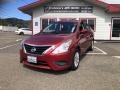 2016 Cayenne Red Nissan Versa SV Sedan  photo #3