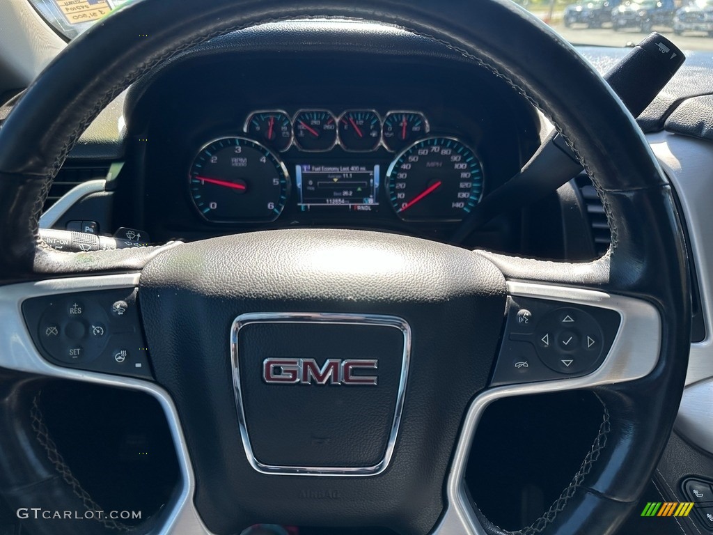 2019 Yukon XL SLT - Satin Steel Metallic / Jet Black photo #7