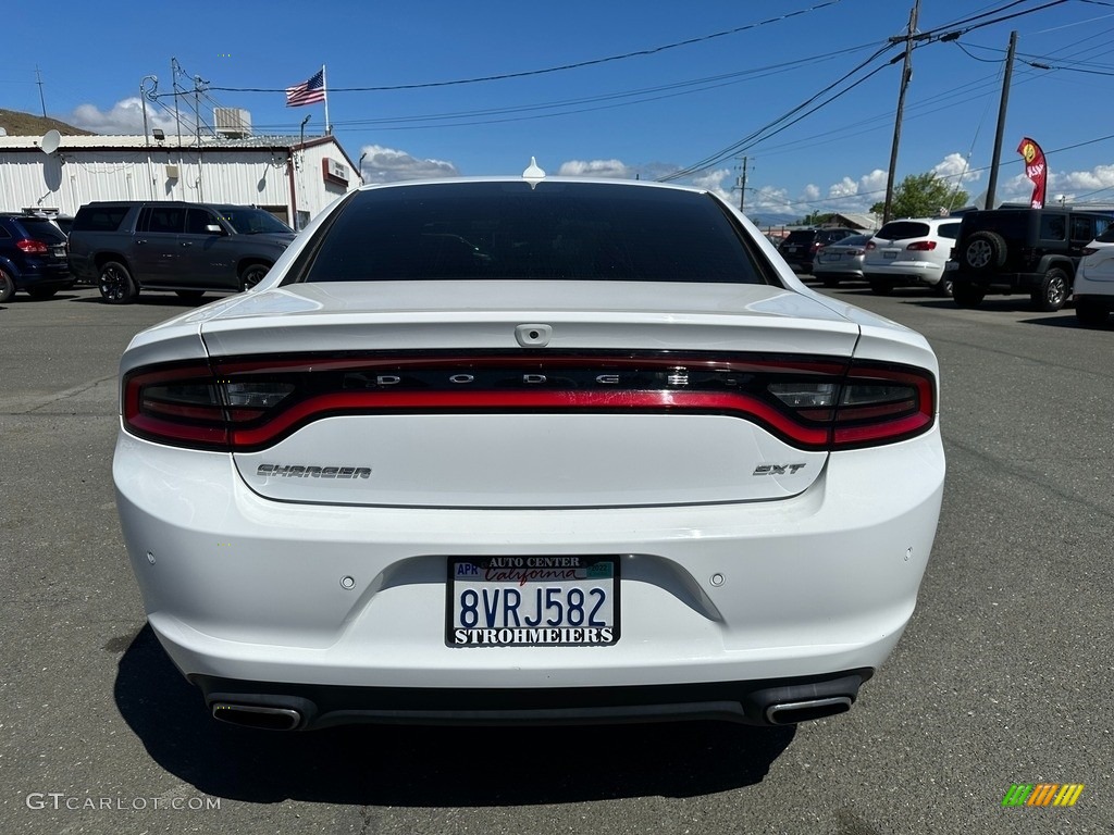 2018 Charger SXT Plus - White Knuckle / Black photo #5